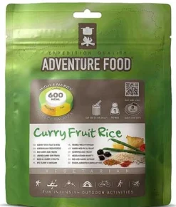 Adventure Food Kasvisateria Curry Fruit Rice