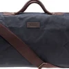 Barbour Wax Holdall Navy