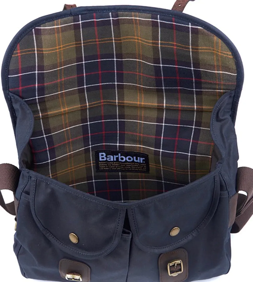 Barbour Wax Leather Tarras -Laukku