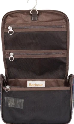 Barbour Wetherham Hanging Washbag Toilettilaukku, Classic Tartan