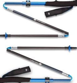 Black Diamond Distance Carbon Flz Vaellussauvat, Ultra Blue