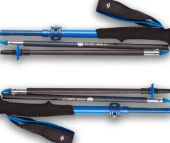 Black Diamond Distance Carbon Flz Vaellussauvat, Ultra Blue