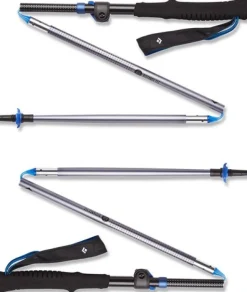 Black Diamond Distance Flz Poles Pewter Vaellussauvat