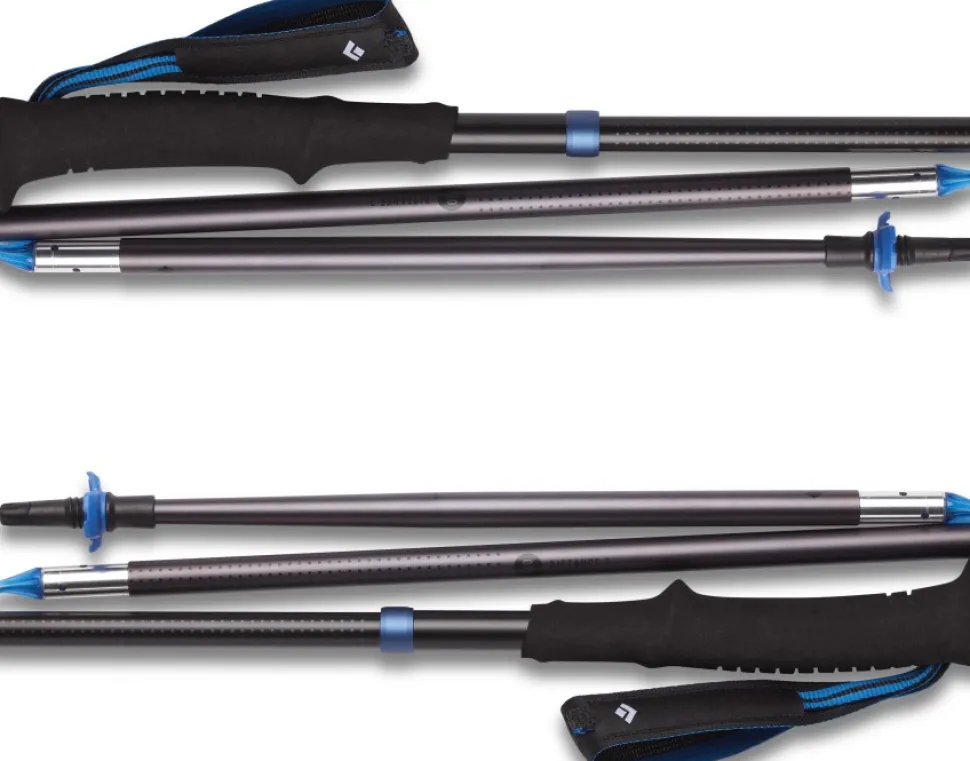 Black Diamond Distance Z-Poles Pewter Kokoontaitettavat Vaellussauvat