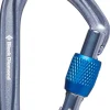 Black Diamond Hotforge Screwgate Carabiner Ruuvikarbiini, Harmaa