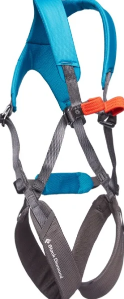 Black Diamond Kids Full Body Momentum Harness Azul -Lasten Kokovartalovaljaat