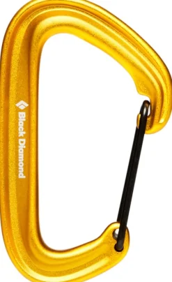Black Diamond Litewire Karabiinihaka, Keltainen