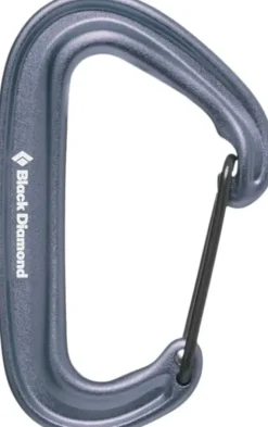 Black Diamond Litewire Karabiinihaka, Harmaa