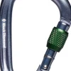 Black Diamond Pearlock Screwgate Carabiner Lukittava Karbiini, Harmaa