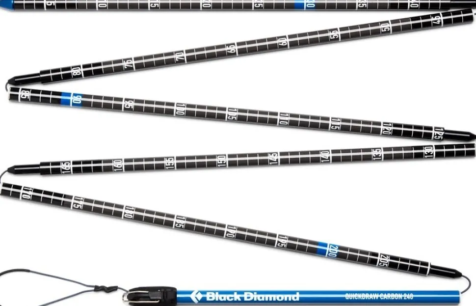 Black Diamond Quickdraw Carbon Probe 240 Lumivyorysondi