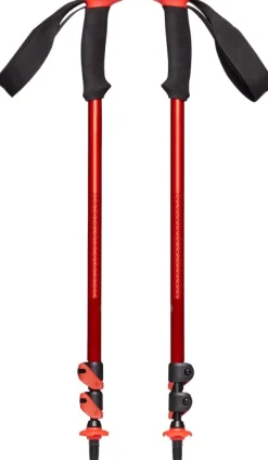Black Diamond Trail Sport Trek Poles Vaellussauvat, Punainen