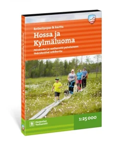 Calazo Hossa - Retkeilyopas Ja Kartta 1:25 000