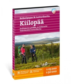 Calazo Kiilopaa - Retkeilyopas & Tunturikartta 1:25 000