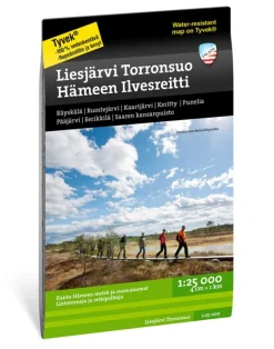 Calazo Liesjarvi Torronsuo Hameen 1:25 000