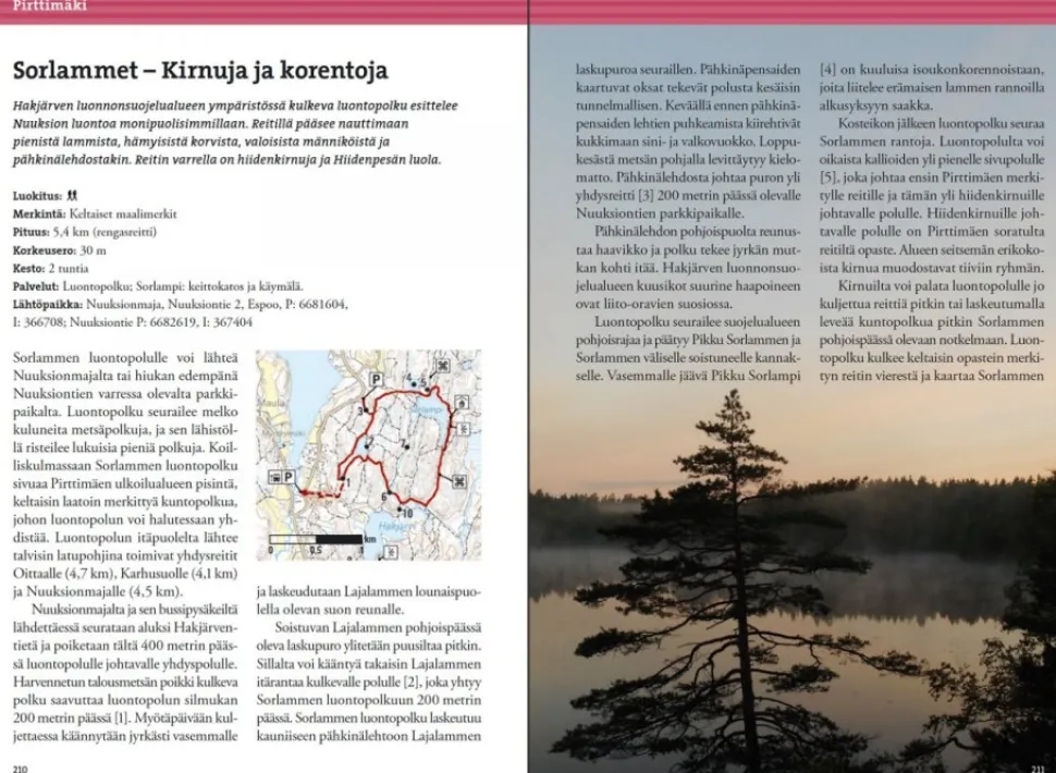 Calazo Nuuksio Retkeilyopas