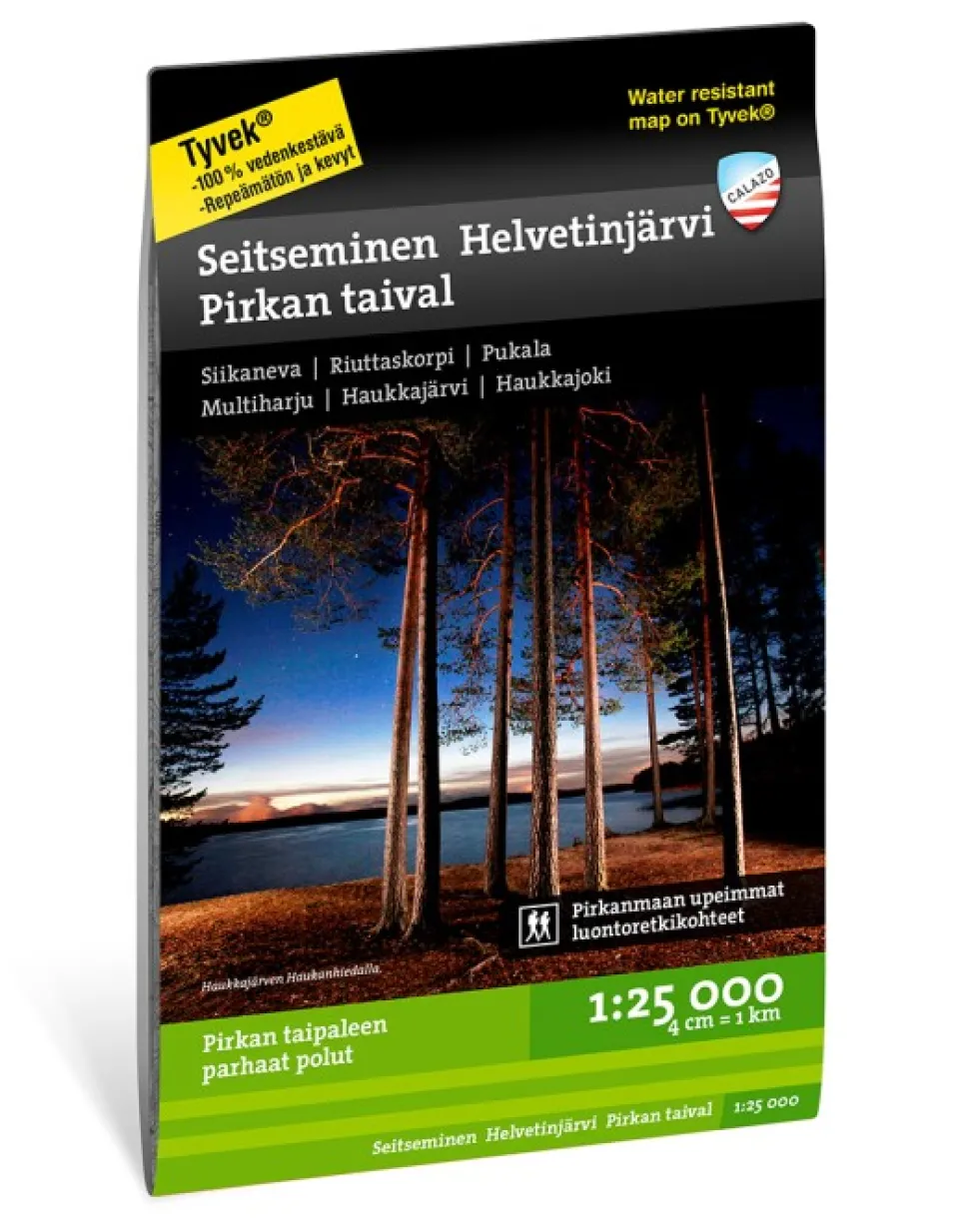 Calazo Seitseminen Helvetinjarvi Pirkan Taival 1:25 000