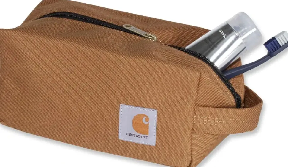 Carhartt Travel Kit Pieni Sailytyslaukku, Vaaleanruskea