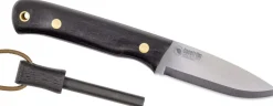 Casstrom Woodsman Sleipner Puukko Kipinaraudalla, Scandi