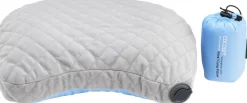 Cocoon Air Core Pillow Hood/Camp Ul Retkityyny, Vaaleansininen/Harmaa
