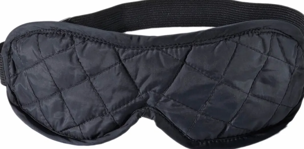 Cocoon Eye Shades De Luxe Unimaski, Musta/Harmaa