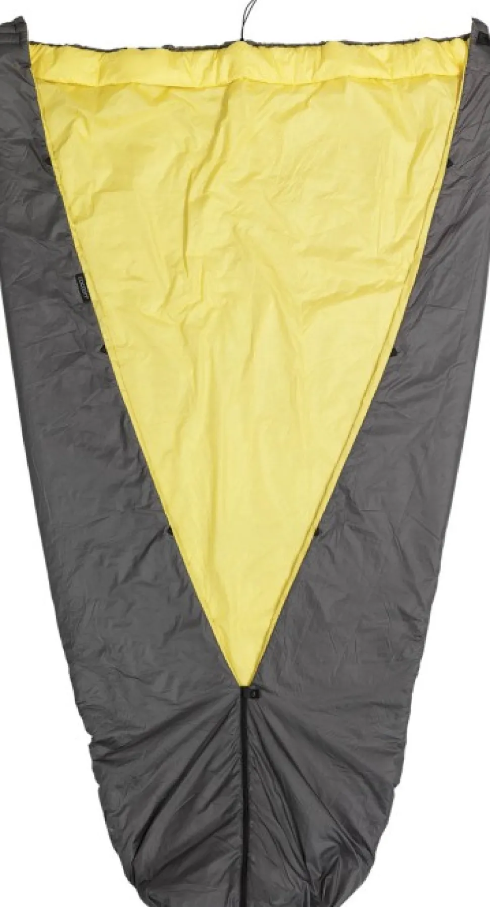 Cocoon Hammock Top Quilt Riippumaton Viltti/Aluspeite, Keltainen/Tummanharmaa