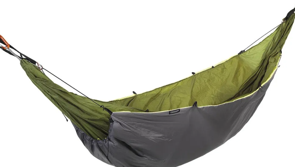 Cocoon Hammock Underquilt Eristava Aluskangas Riippumatolle, Keltainen/Tummanharmaa