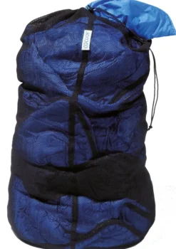 Cocoon Verkkokankainen Makuupussin Sailytyspussi, Musta