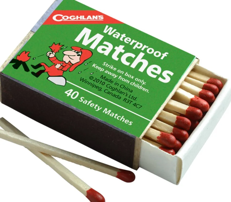 Coghlan'S Vedenpitävät Tulitikut, 4 Askin Pakkaus