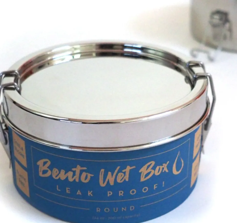 Ecolunchbox Bento Wet Box Round Evaslaatikko