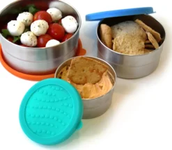 Ecolunchbox Seal Cup Trio 3-Pack Nestetiiviit Rasiat