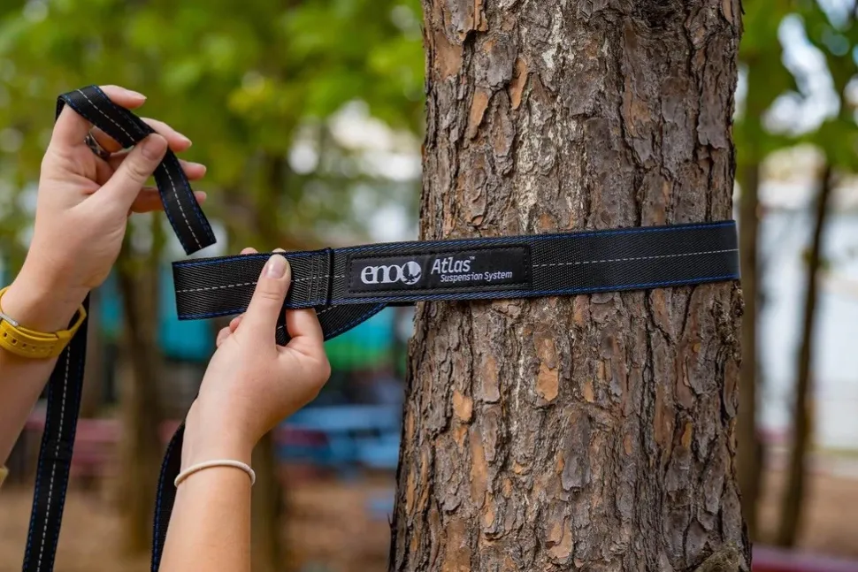 Eno Atlas Xl Suspension System Kiinnityshihna Riippumatolle, Musta