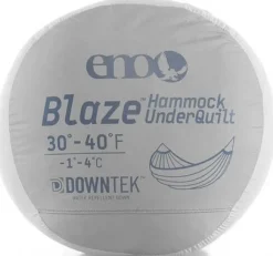 Eno Blaze Underquilt Lammin Alushuopa, Harmaavalkoinen