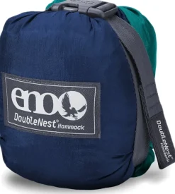 Eno Doublenest Bluesign Kahden Hengen Riippumatto, Tummansininen/Vihrea