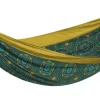 Eno Doublenest Bluesign Print Kahden Hengen Riippumatto, Mantra/Gold