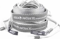 Eno Helios Xl Ultralight Suspension System Kiinnitysjarjestelma Riippumatolle, Harmaa, 4,08 M