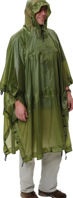 Exped Bivy Poncho Ul Poncho/Bivypussi/Suojapeite, Vihrea