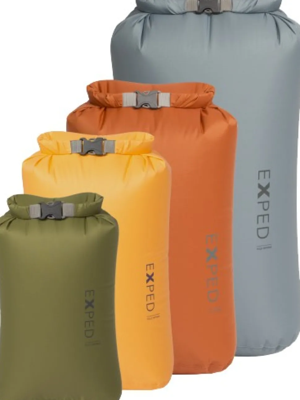 Exped Fold Drybag 4-Pack Xs-L (3-13 Litraa)