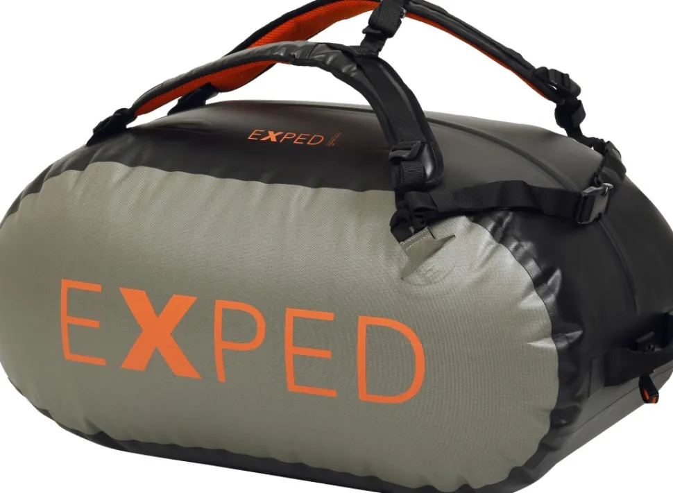 Exped Tempest 100 Varustekassi, Musta/Harmaavihrea