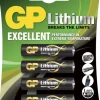 Gp Aaa-Litiumparisto 1.5V 24Lf-2U4 4-Pack