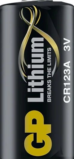 Gp Litiumparisto Cr123A, 1 Kpl