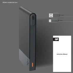 Gp Powerbank M2 10000 Mah Varavirtalahde, Musta