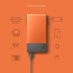 Gp Powerbank M2 10000 Mah Varavirtalahde, Oranssi