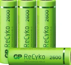 Gp Recyko Ladattava Aa-Paristo 2600Mah, 4 Kpl