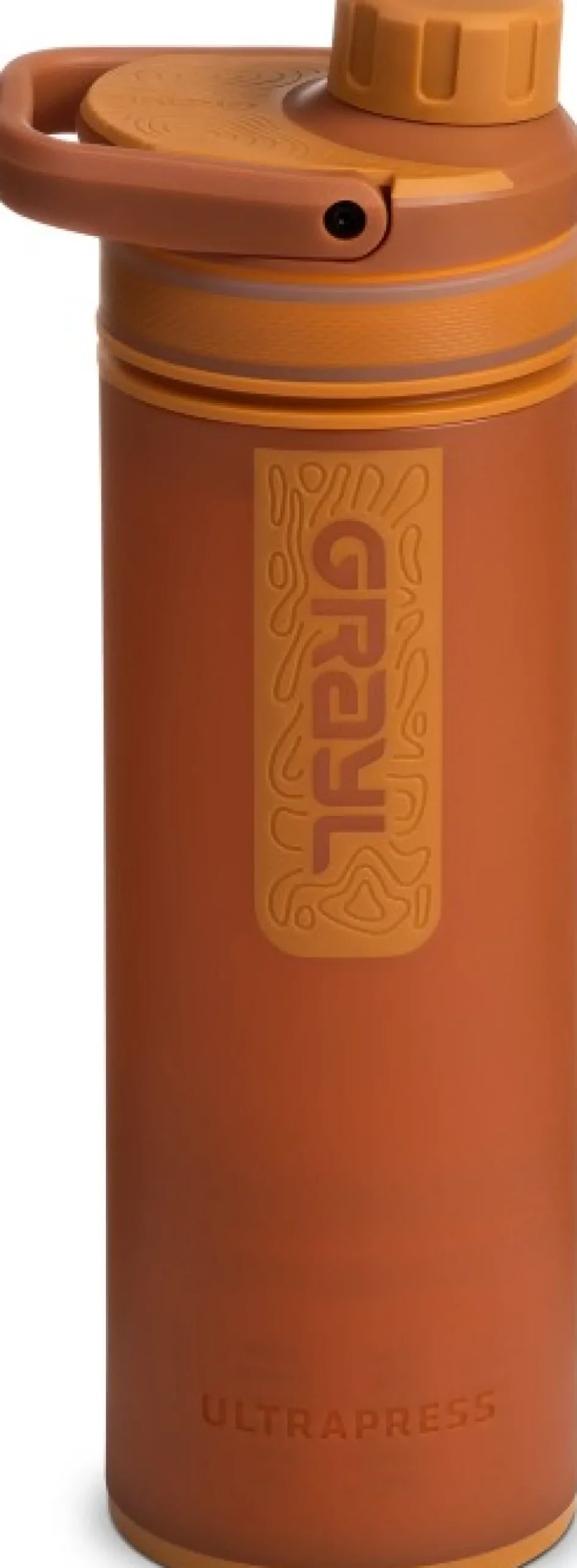 Grayl Ultrapress Purifier Bottle Vedensuodatin, Mojave Redrock