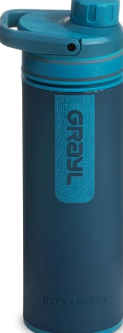 Grayl Ultrapress Purifier Bottle Vedensuodatin, Forest Blue