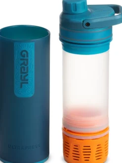 Grayl Ultrapress Purifier Bottle Vedensuodatin, Forest Blue