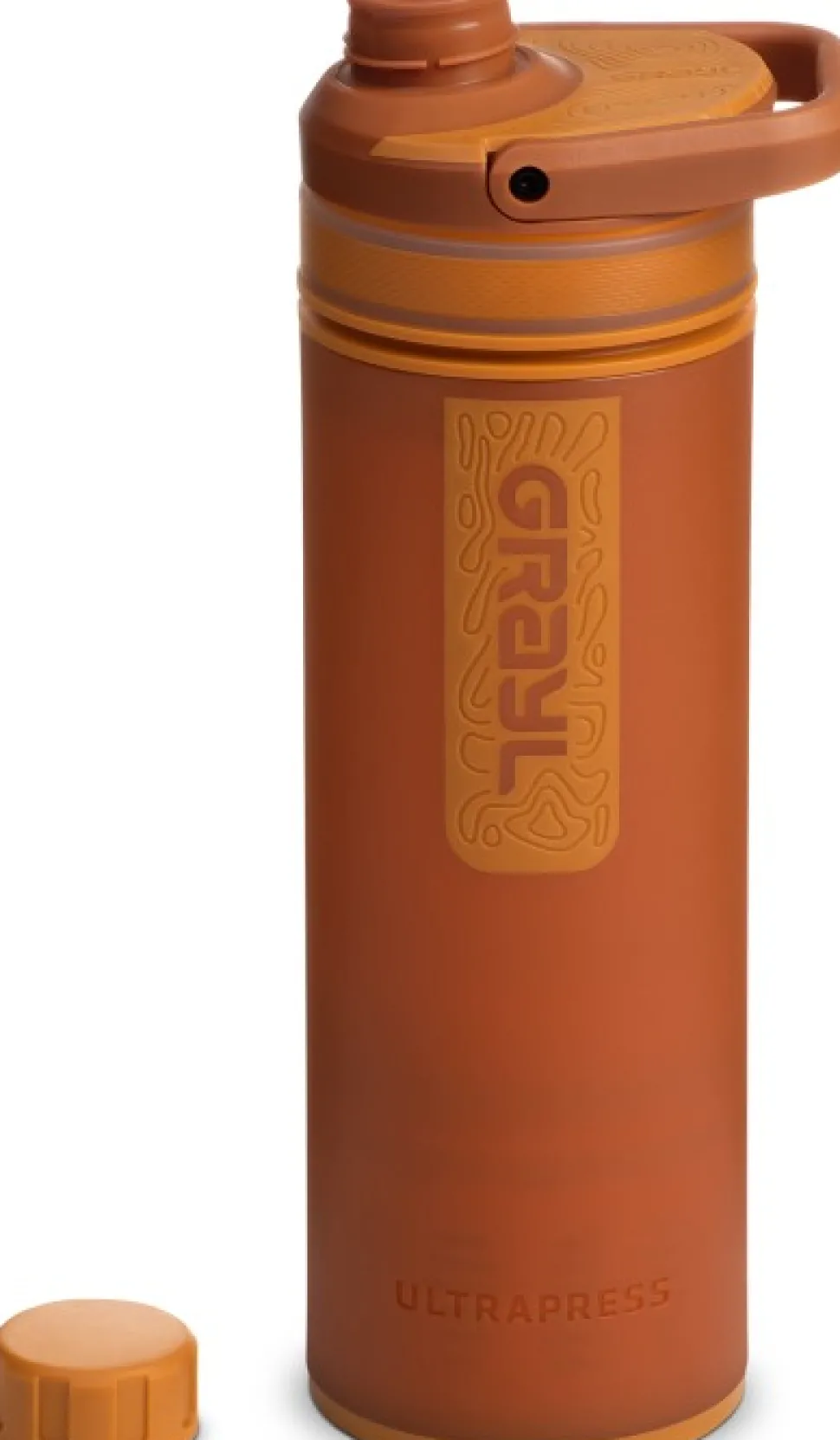 Grayl Ultrapress Purifier Bottle Vedensuodatin, Mojave Redrock