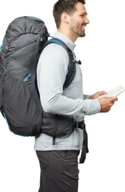 Gregory Focal 48 Rc Minimalistinen Reppu, Musta
