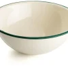 Gsi Deluxe Enamelware Bowl, Cream