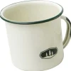 Gsi Deluxe Enamelware Cup Cream
